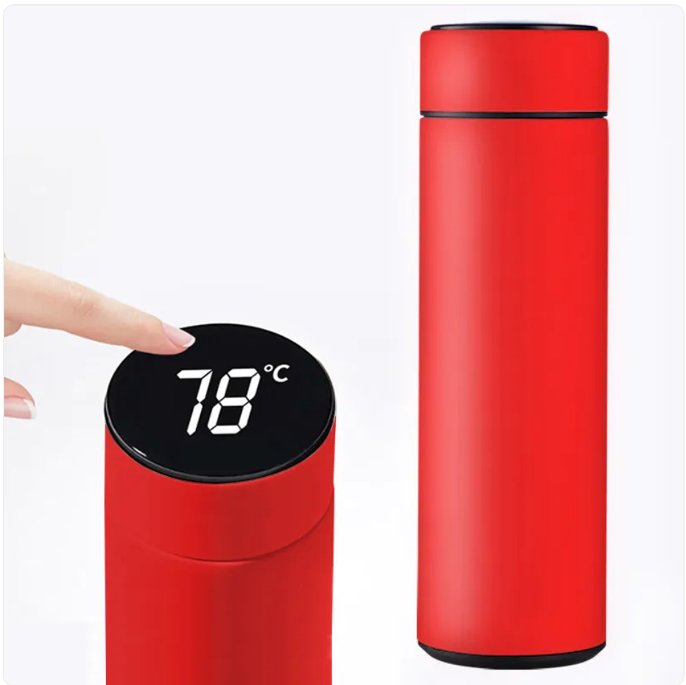 Smart Insulated Mug with Temperature Display